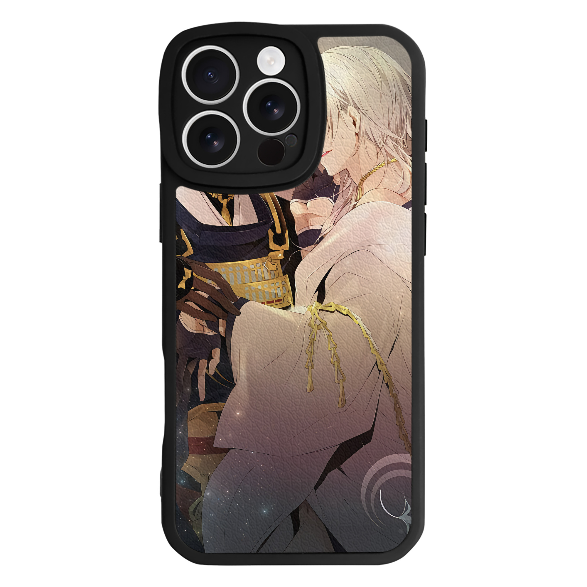 （画像用） 刀剣乱舞 Touken Ranbu 【iPhone 16シリーズ対応】シリコンスマホケース（レザー調） 材質：シリコン